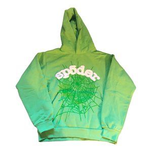 Sp5der Web Hoodie Slime Green